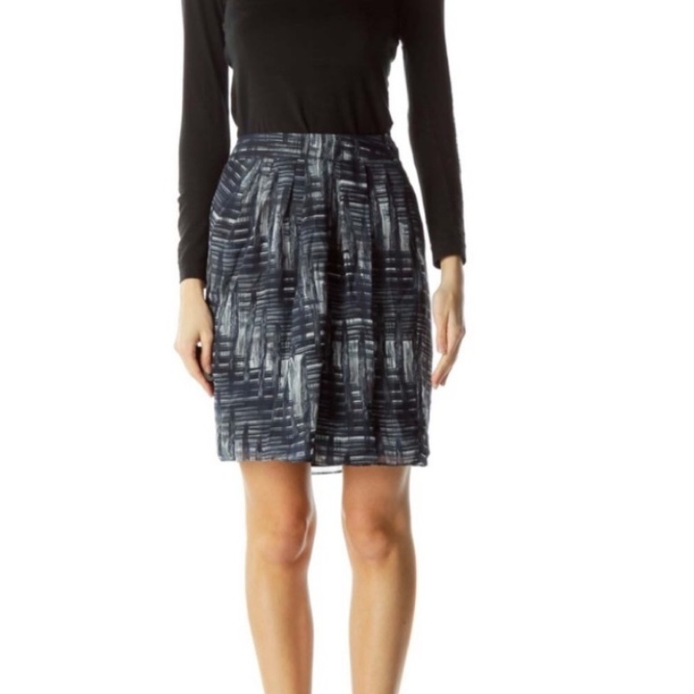 Ann Taylor LOFT Watercolor Skirt